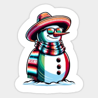 Snow Hombre Sticker